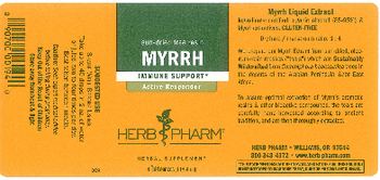 Herb Pharm Myrrh - herbal supplement