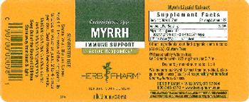 Herb Pharm Myrrh - herbal supplement