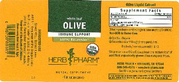 Herb Pharm Olive - herbal supplement