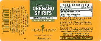 Herb Pharm Oregano Spirits - herbal supplement