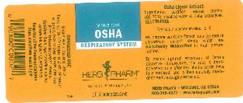 Herb Pharm Osha - herbal supplement