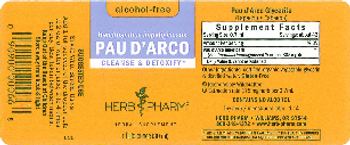Herb Pharm Pau d'Arco Alcohol-Free - herbal supplement