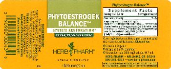 Herb Pharm Phytoestrogen Balance - glutenfree