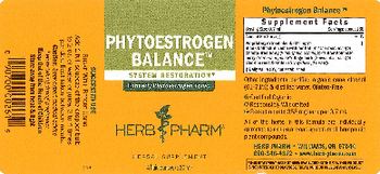 Herb Pharm Phytoestrogen Balance - herbal supplement