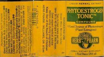 Herb Pharm Phytoestrogen Tonic Compound - herbal supplement