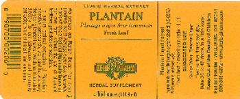 Herb Pharm Plantain - herbal supplement