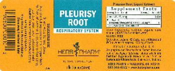 Herb Pharm Pleurisy Root - herbal supplement