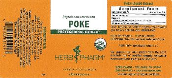 Herb Pharm Poke - herbal supplement