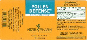 Herb Pharm Pollen Defense - herbal supplement