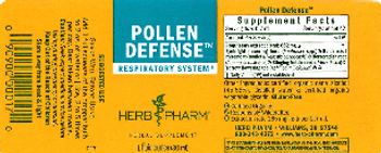 Herb Pharm Pollen Defense - herbal supplement