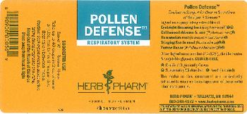 Herb Pharm Pollen Defense - herbal supplement