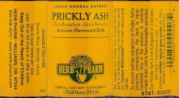 Herb Pharm Prickly Ash - herbal supplement
