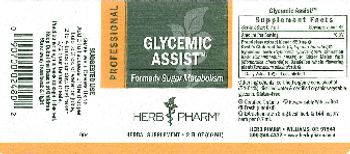 Herb Pharm Professional Glycemic Assist - herbal supplement
