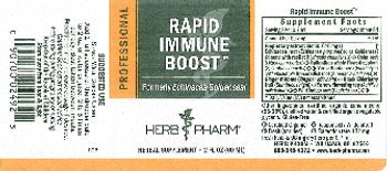 Herb Pharm Professional Rapid Immune Boost - herbal supplement