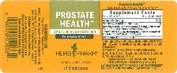 Herb Pharm Prostate Health - herbal supplement