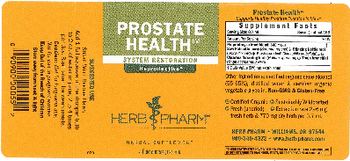 Herb Pharm Prostate Health - herbal supplement