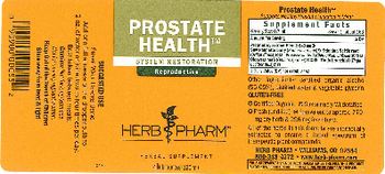 Herb Pharm Prostate Health - herbal supplement