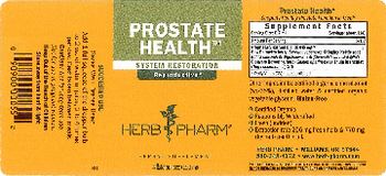Herb Pharm Prostate Health - herbal supplement