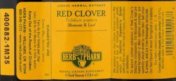 Herb Pharm Red Clover - herbal supplement