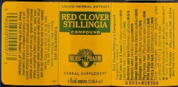 Herb Pharm Red Clover Stillingia Compound - herbal supplement