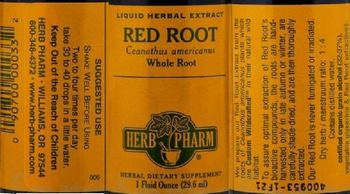 Herb Pharm Red Root - herbal supplement