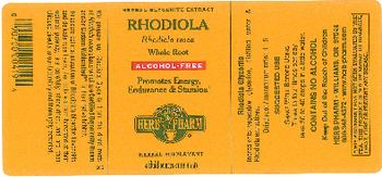 Herb Pharm Rhodiola Alcohol-Free - herbal supplement
