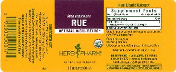Herb Pharm Rue - herbal supplement