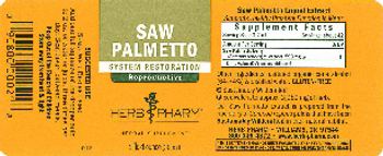 Herb Pharm Saw Palmetto - herbal supplement