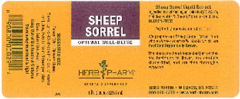 Herb Pharm Sheep Sorrel - herbal supplement