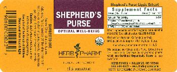Herb Pharm Shepherd's Purse - herbal supplement