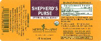 Herb Pharm Shepherd's Purse - herbal supplement
