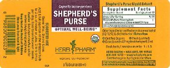 Herb Pharm Shepherd's Purse - supplement