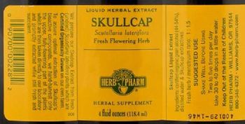Herb Pharm Skullcap - herbal supplement