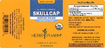 Herb Pharm Skullcap Alcohol-Free - herbal supplement