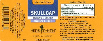 Herb Pharm Skullcap Alcohol-Free - herbal supplement