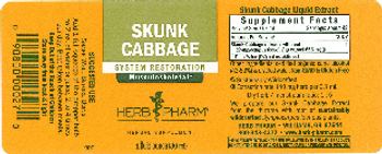 Herb Pharm Skunk Cabbage - herbal supplement