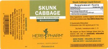 Herb Pharm Skunk Cabbage - herbal supplement