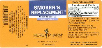 Herb Pharm Smoker's Replacement - herbal supplement