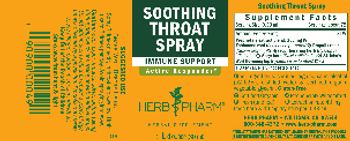 Herb Pharm Soothing Throat Spray - herbal supplement