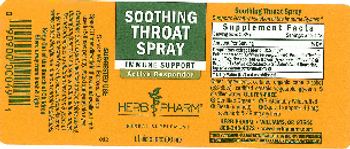 Herb Pharm Soothing Throat Spray - herbal supplement