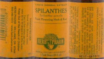 Herb Pharm Spilanthes - herbal supplement