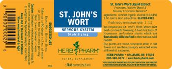 Herb Pharm St. John's Wort - herbal supplement