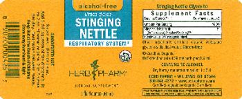 Herb Pharm Stinging Nettle Alcohol-Free - herbal supplement