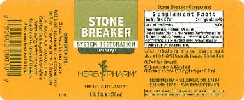 Herb Pharm Stone Breaker - herbal supplement