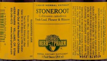 Herb Pharm Stoneroot - herbal supplement