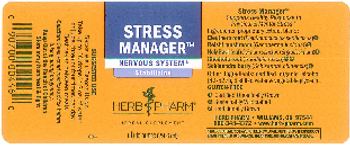 Herb Pharm Stress Manager - herbal supplement