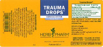 Herb Pharm Trauma Drops - herbal supplement