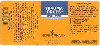 Herb Pharm Trauma Drops - herbal supplement