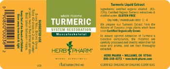 Herb Pharm Turmeric - herbal supplement