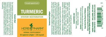 Herb Pharm Turmeric - herbal supplement